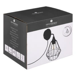 Applique En Métal Noir Flave Atmosphera -Mobilier Soldes applique en metal noir flave atmosphera 2