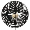 Applique Métal Noir Feuilles Olas Atmosphera 2 Applique Métal Noir Feuilles Olas Atmosphera -Mobilier Soldes applique metal noir feuilles olas atmosphera