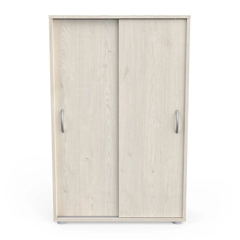 Demeyere Armoire 2 Portes Coulissantes Coloris Naturel Nexty 4 Demeyere Armoire 2 Portes Coulissantes Coloris Naturel Nexty – Image 2