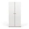 Demeyere Armoire 2 Portes Penderie + Lingère Izzy Blanc Et Bois 1 Demeyere Armoire 2 Portes Penderie + Lingère Izzy Blanc Et Bois -Mobilier Soldes armoire 2 portes penderie lingere izzy blanc bois