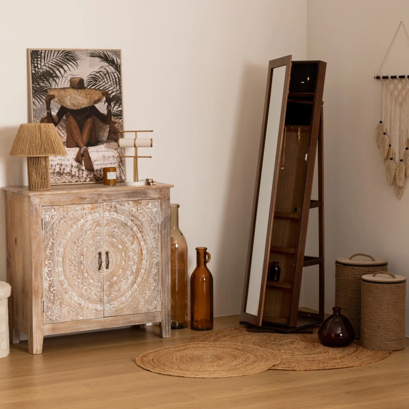 Armoire à Bijoux Avec Miroir Vivia 164 Cm Atmosphera 4 Armoire à Bijoux Avec Miroir Vivia 164 Cm Atmosphera – Image 2