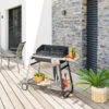 Barbecue à Charbon Azur Pro 120 Cm -Mobilier Soldes barbecue a charbon azur pro 120 cm