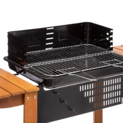 Barbecue à Charbon Neka Azur Bois 53x38 Cm -Mobilier Soldes barbecue a charbon neka azur bois 55 cm 3