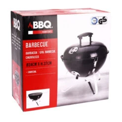 KOOPMAN Barbecue De Table D34 Avec Couvercle Métal Noir 7 KOOPMAN Barbecue De Table D34 Avec Couvercle Métal Noir -Mobilier Soldes barbecue de table d34 avec couvercle metal noir 2