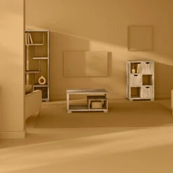 Étagère Asymétrique 6 Niches Bivoak 5five -Mobilier Soldes bibliotheque bivoak 3