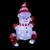 Bonhomme De Neige Patineur Lumineux Extérieur 60 LED -Mobilier Soldes bonhomme de neige patineur lumineux exterieur 60 led