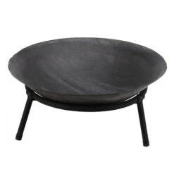 KOOPMAN Brasero Métal D50 Noir/gris Ambiance