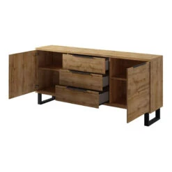 Buffet 2 Portes + 3 Tiroirs Halle -Mobilier Soldes buffet 2 portes 3 tiroirs halle 2