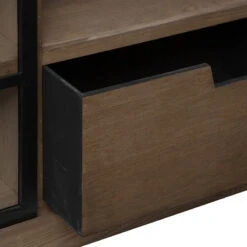 Buffet 2 Portes Coulissantes 4 Tiroirs Danik Atmosphera 15 Buffet 2 Portes Coulissantes 4 Tiroirs Danik Atmosphera -Mobilier Soldes buffet 2 portes coulissantes 4 tiroirs danik atmosphera 5