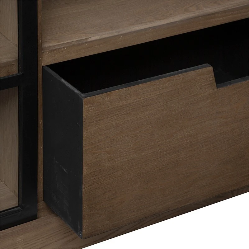 Buffet 2 Portes Coulissantes 4 Tiroirs Danik Atmosphera 8 Buffet 2 Portes Coulissantes 4 Tiroirs Danik Atmosphera – Image 6