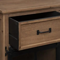 Buffet 2 Portes Coulissantes 4 Tiroirs Danik Atmosphera 16 Buffet 2 Portes Coulissantes 4 Tiroirs Danik Atmosphera -Mobilier Soldes buffet 2 portes coulissantes 4 tiroirs danik atmosphera 6