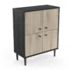 Demeyere Buffet 4 Portes Industriel Arty -Mobilier Soldes buffet 4 portes industriel arty