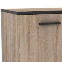 Demeyere Buffet Bas Bruce 3 Portes 3 Niches -Mobilier Soldes buffet bas bruce 3 portes 3 niches 4