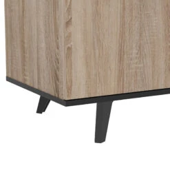 Demeyere Buffet Bas Bruce 3 Portes 3 Niches -Mobilier Soldes buffet bas bruce 3 portes 3 niches 5