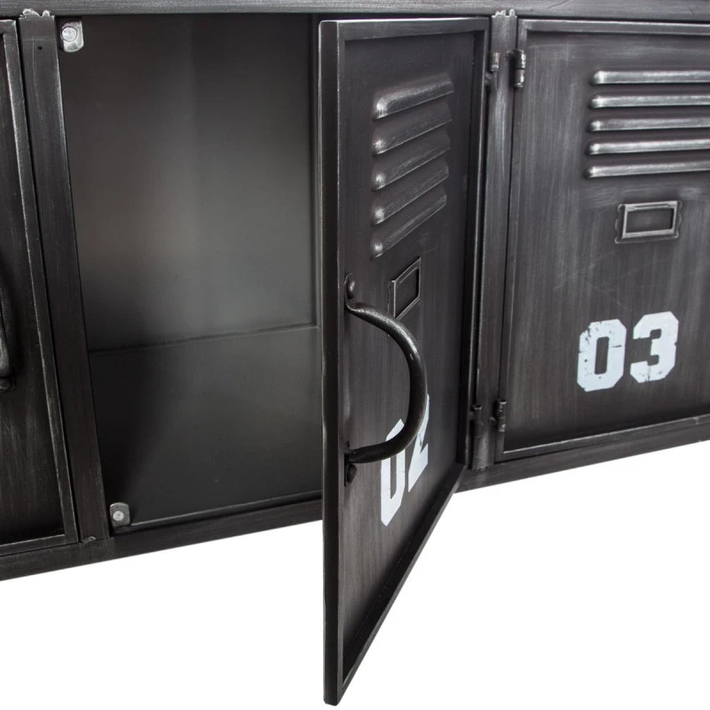 Buffet Bas Sevin Métal 4 Portes Atmosphera 7 Buffet Bas Sevin Métal 4 Portes Atmosphera – Image 5