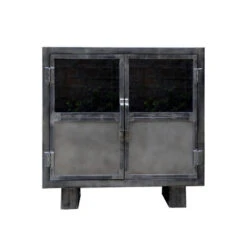 Buffet Métal Noir Jodhpur 2 Portes 9 Buffet Métal Noir Jodhpur 2 Portes -Mobilier Soldes buffet metal jodhpur portes 3