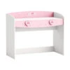Demeyere Bureau 1 Tiroir Anastasia Rose Et Blanc 2 Demeyere Bureau 1 Tiroir Anastasia Rose Et Blanc -Mobilier Soldes bureau 1 tiroir mulan rose et blanc