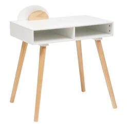 Bureau Enfant 2 Cases Blanc Galip Atmosphera
