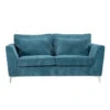Canapé 2 Places Isla Velours Côtelé Bleu 2 Canapé 2 Places Isla Velours Côtelé Bleu -Mobilier Soldes canape 2 places isla bleu