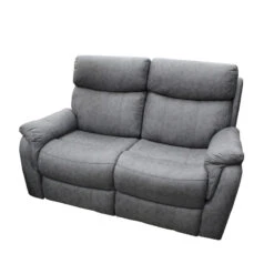 Canapé 2 Places Relax Manuel Gris M3101