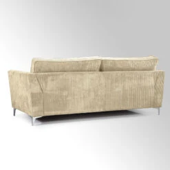 Canapé 3 Places Isla Velours Côtelé Beige 8 Canapé 3 Places Isla Velours Côtelé Beige -Mobilier Soldes canape 3 places isla velours cotele beige 2