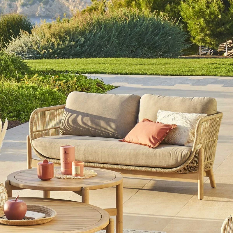 Canapé Extérieur 2 Places Deona Acacia Hespéride 3 Canapé Extérieur 2 Places Deona Acacia Hespéride