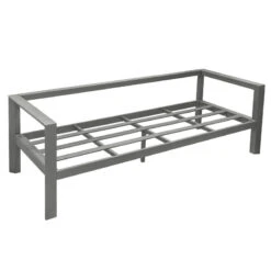 Canapé Extérieur 3 Places Evasion Graphite Hespéride -Mobilier Soldes canape exterieur 3 places evasion graphite hesperide 1 2