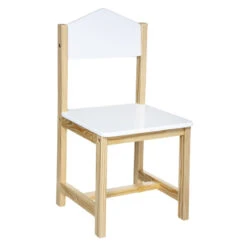 Chaise Enfant Maison Blanc Atmosphera