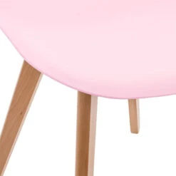 Chaise Enfant Pieds Bois Atmosphera Rose -Mobilier Soldes chaise enfant pieds bois atmosphera rose 1