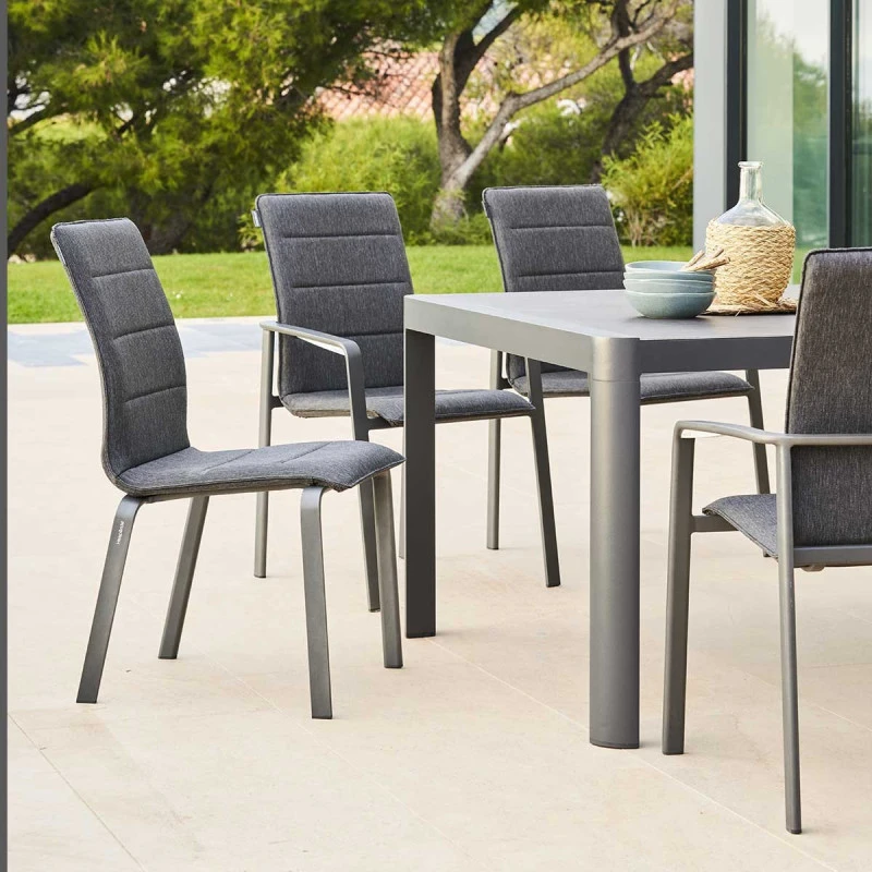 Chaise Extérieure Diese Anthracite/graphite Hespéride 4 Chaise Extérieure Diese Anthracite/graphite Hespéride – Image 2