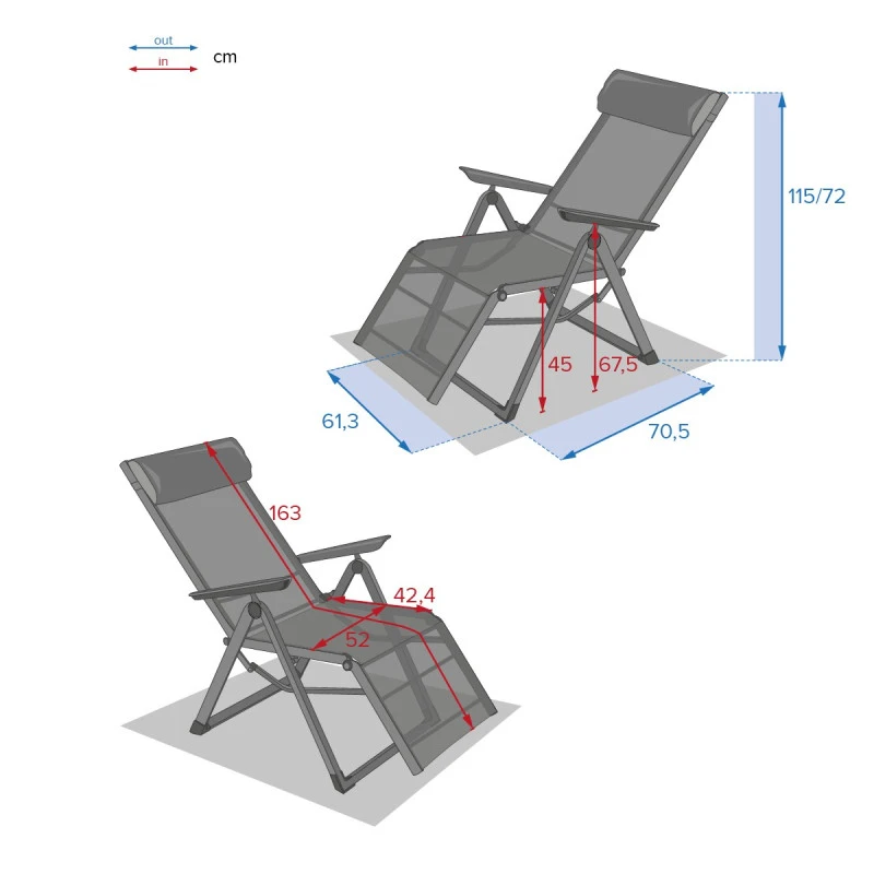 Chaise Longue Decima Hespéride Ardoise/quartz 8 Chaise Longue Decima Hespéride Ardoise/quartz – Image 6