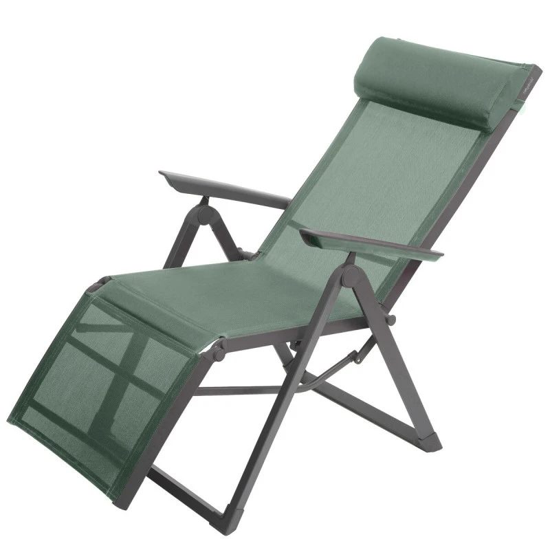 Chaise Longue Decima Hespéride Vert Olive/graphite 4 Chaise Longue Decima Hespéride Vert Olive/graphite – Image 2