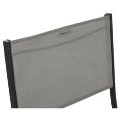 Chaise Pliante Modula Galet/graphite Hespéride -Mobilier Soldes chaise pliante modula hesperide galet graphite 2