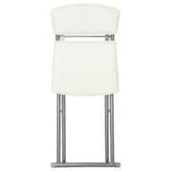 Chaise Pliante Design Crème Atmosphera -Mobilier Soldes chaises pliantes design creme 1