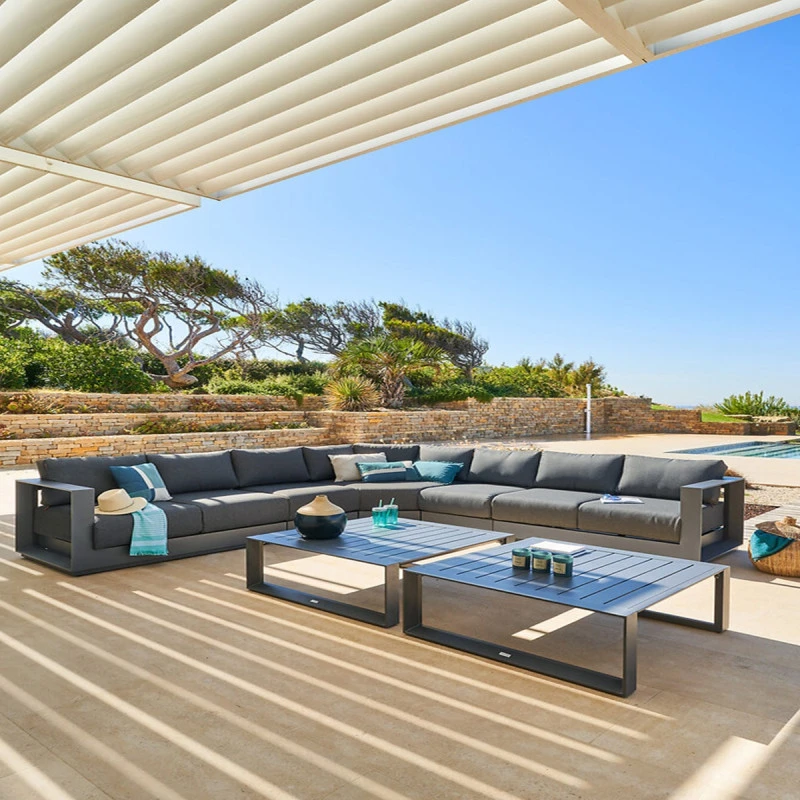 Chauffeuse 1 Place Pour Salon Allure Graphite Hespéride 4 Chauffeuse 1 Place Pour Salon Allure Graphite Hespéride – Image 2