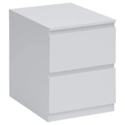 Chevet 2 Tiroirs 38 Cm Dolo Blanc 5five