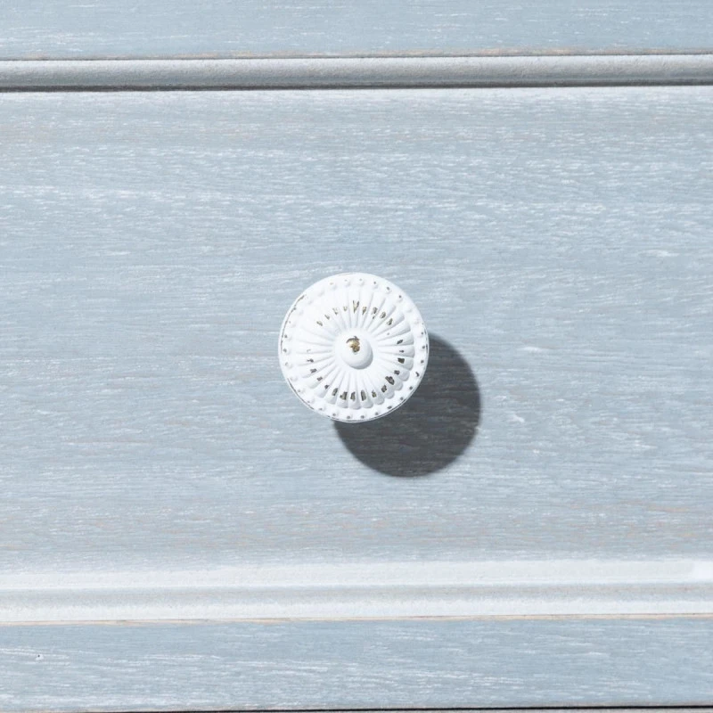 ATMOSPHERA Chiffonnier 4 Tiroirs TASHA Gris 4 ATMOSPHERA Chiffonnier 4 Tiroirs TASHA Gris – Image 2