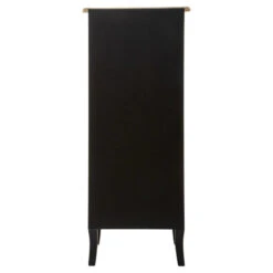 Chiffonnier 5 Tiroirs Noir Chrysa Atmosphera -Mobilier Soldes chiffonnier 5 tiroirs noir chrysa atmosphera 4