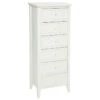Chiffonnier 6 Tiroirs Charme Blanc Atmosphera 1 Chiffonnier 6 Tiroirs Charme Blanc Atmosphera -Mobilier Soldes chiffonnier 6 paniers charme blanc