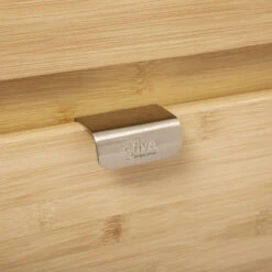 Chiffonnier En Bambou Avec Miroir Levia 5five -Mobilier Soldes chiffonnier en bambou levia 5five 6