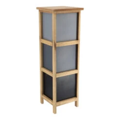 Chiffonnier Petit Modèle 3 Tiroirs Dégradé Gris -Mobilier Soldes chiffonnier petit modele 3 tiroirs degrade de gris 2