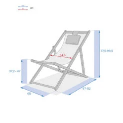 Chilienne En Bois Mahini Carbone Hespéride -Mobilier Soldes chilienne en bois mahini carbone hesperide 3