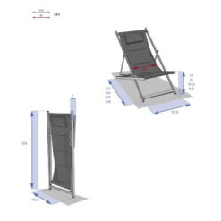 Chilienne Honolulu Bleu Canard Hespéride -Mobilier Soldes chilienne honolulu bleu canard hesperide 1 6