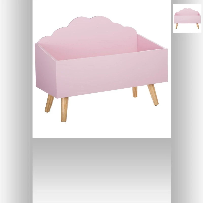 Coffre De Rangement Nuage Rose Atmosphera 4 Coffre De Rangement Nuage Rose Atmosphera – Image 2