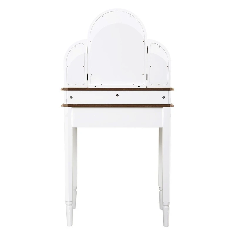 Coiffeuse Blanche 3 Tiroirs Solen Atmosphera 10 Coiffeuse Blanche 3 Tiroirs Solen Atmosphera – Image 8