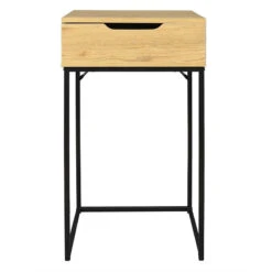 Coiffeuse Bois Et Métal Abbott -Mobilier Soldes coiffeuse bois et metal abbott 5
