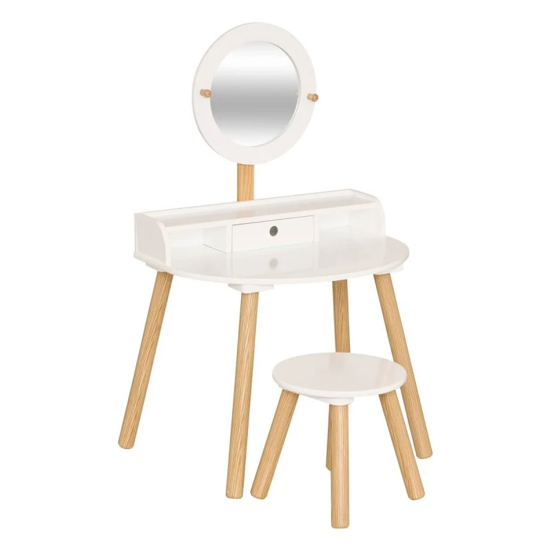 Coiffeuse Enfant Bella 89 Cm Avec Tabouret Atmosphera 3 Coiffeuse Enfant Bella 89 Cm Avec Tabouret Atmosphera