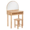Coiffeuse Et Tabouret Enfant Campagne Atmosphera -Mobilier Soldes coiffeuse et tabouret enfant campagne atmosphera
