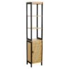 Colonne 1 Porte 3 Niches Cebu -Mobilier Soldes colonne 1 porte 3 niches cebu