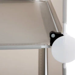 Colonne 4 Cases Enfant Gris Et Bleu Atmosphera 9 Colonne 4 Cases Enfant Gris Et Bleu Atmosphera -Mobilier Soldes colonne de rangement pour enfant grise 3